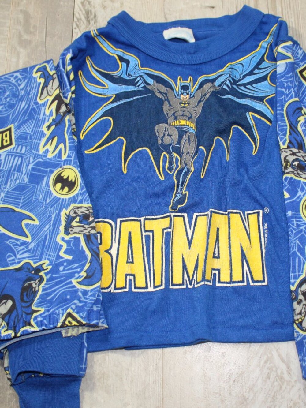 Blue Batman kids Pajamas set size 7